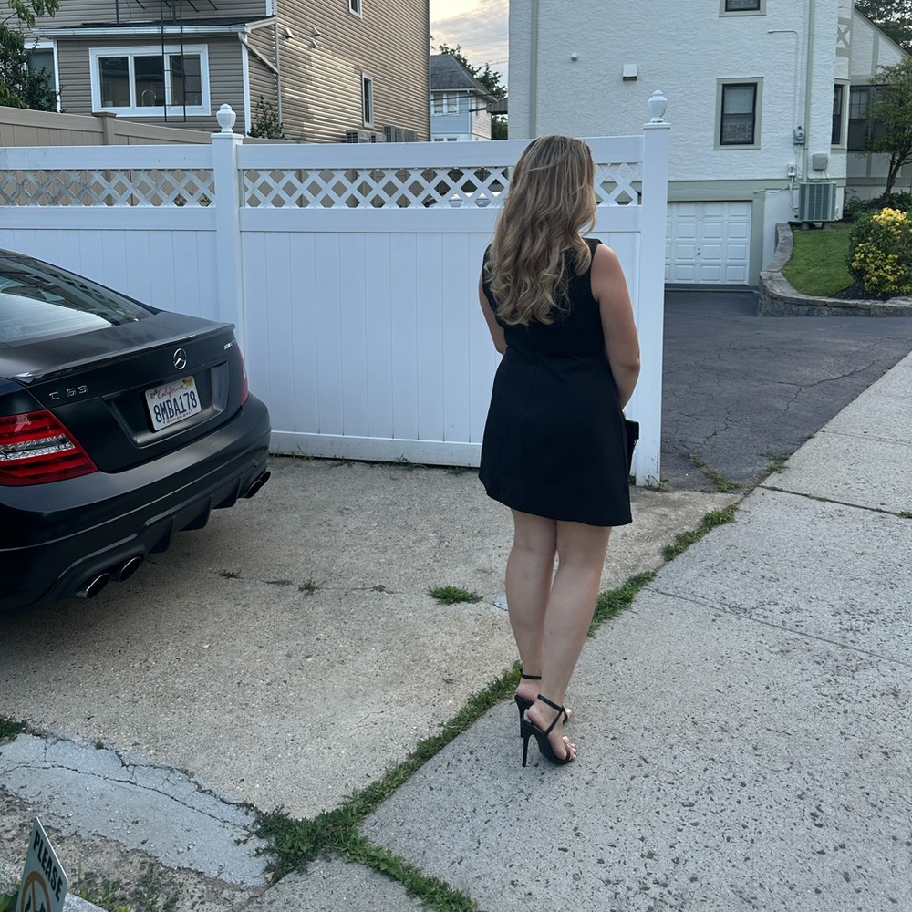 Fashion Nova Classic Black Mini Dress